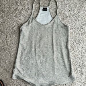 Silver/Gold Sparkle Tank Top